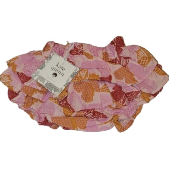 Kate Quinn | Skirted Ruffle Baby Bloomer Butterfly Print 0-3M - Picture 1 of 8